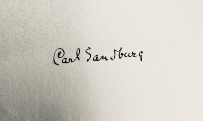 Carl Sandburg -- American poet